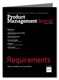Requirements Product Management Journal