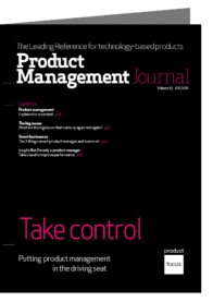 Take Control Product Focus Journal
