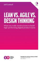 Book cover Lean vs Agile vs Design Thinking