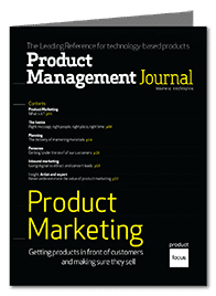 Product Marketing Product Management Journal