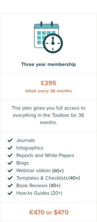 three year subscription