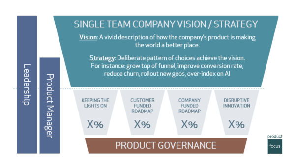 Single Team Company Vision/Strategy.