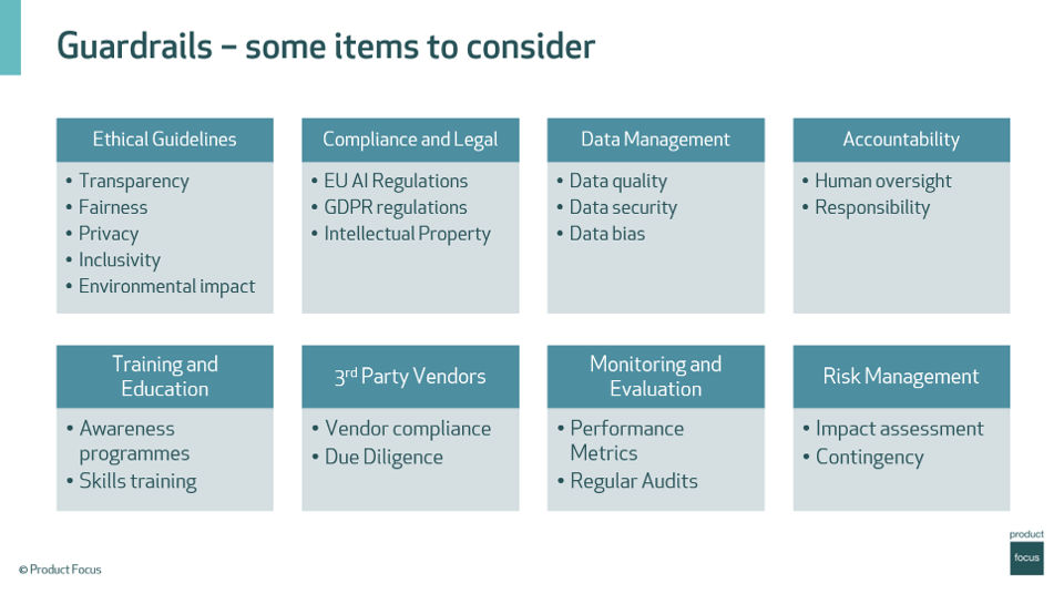Guardrails - some items to consider