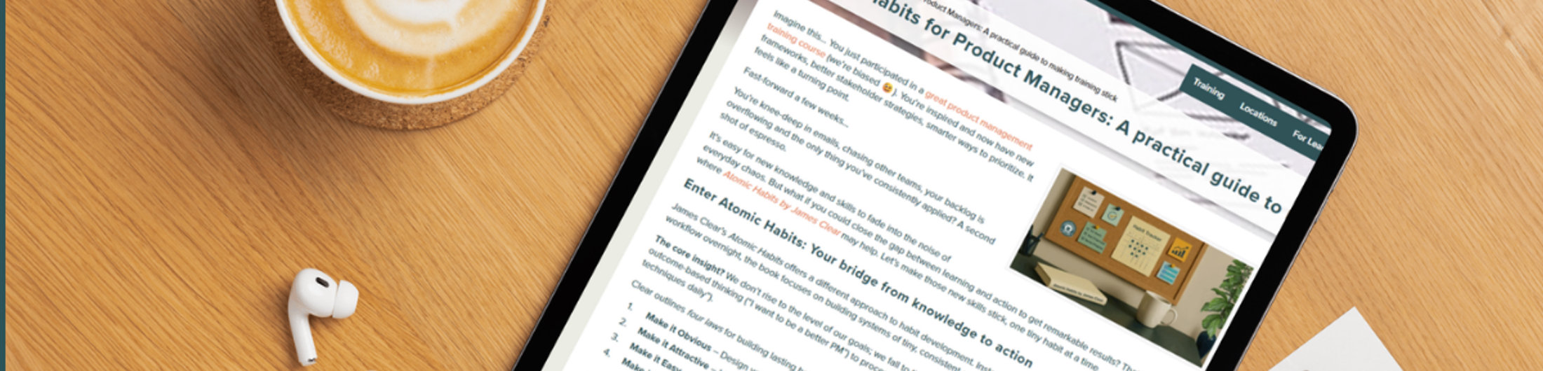 Product Focus banner image